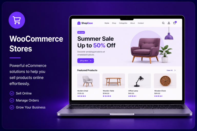 WooCommerce Online Store Design - ShopEase